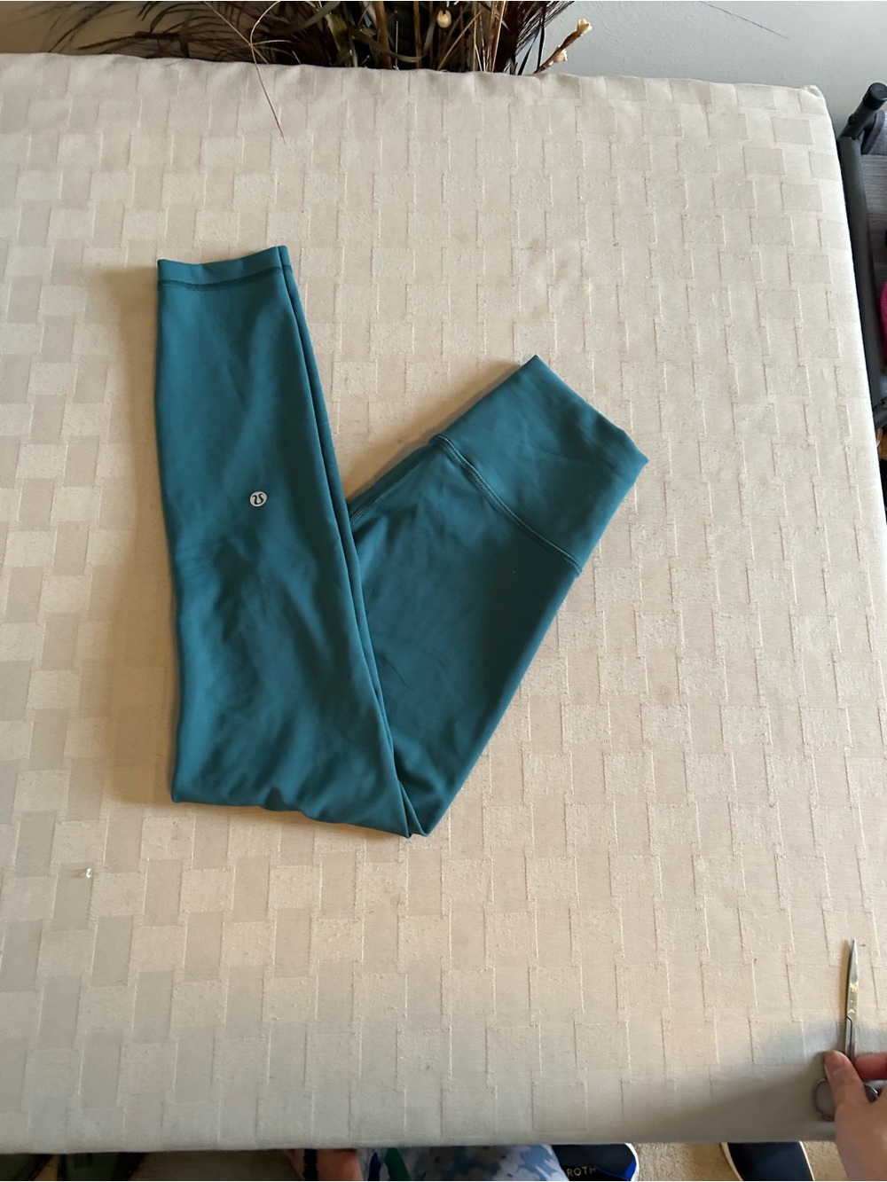 Lululemon Wunder Under Train High Rise Tight 25” in Storm Teal - Picture 5 of 11